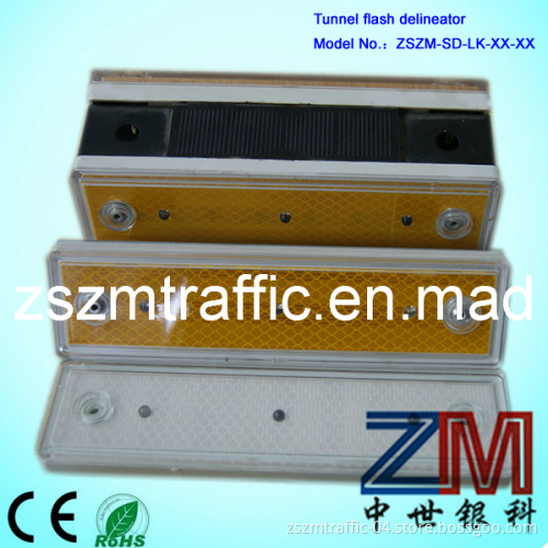 Tunnel Traffic Road Oblong Illuminated Guardrail Light